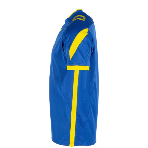 Drive Match Shirt - Royal-Yellow