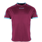 Drive Match Shirt - Maroon-Sky Blue
