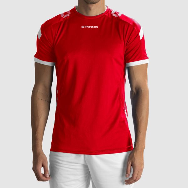 Drive Match Shirt - Red-White