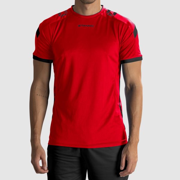 Drive Match Shirt - Red-Black