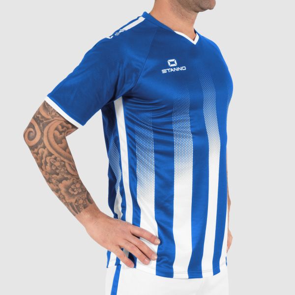 Vivid Shirt - Royal-White