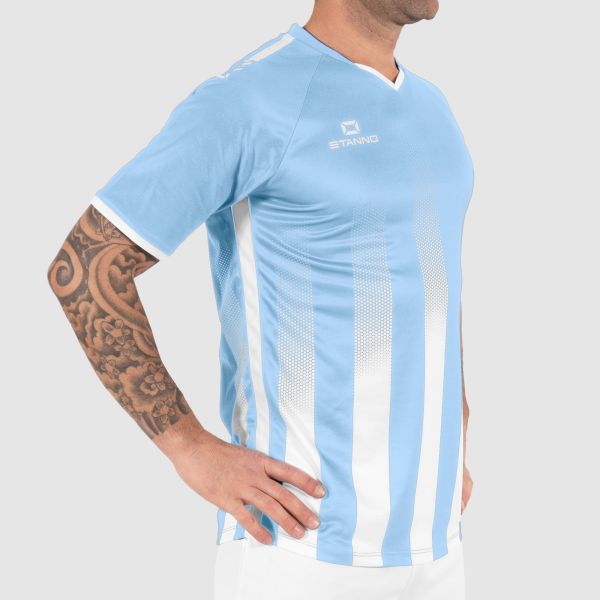 Vivid Shirt - Sky Blue-White