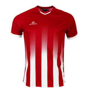 Vivid Shirt - Red-White