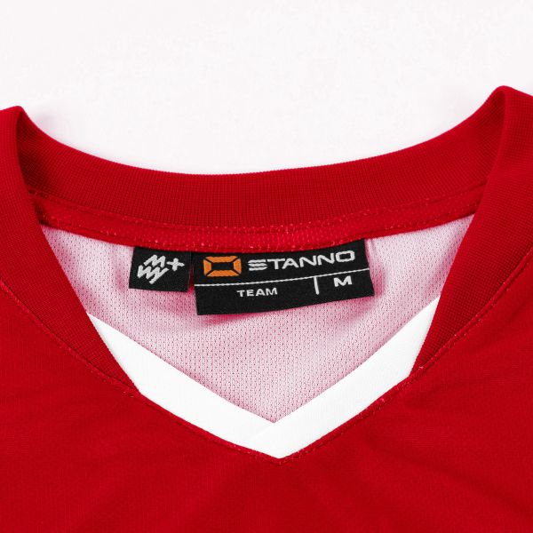 Vivid Shirt - Red-White