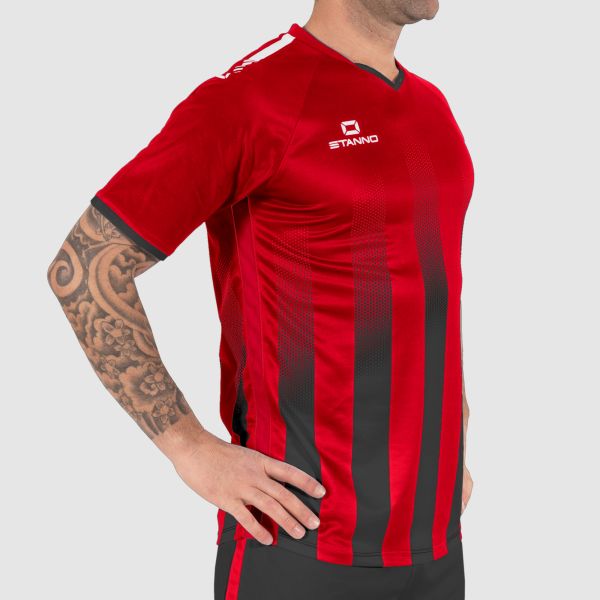 Vivid Shirt - Red-Black