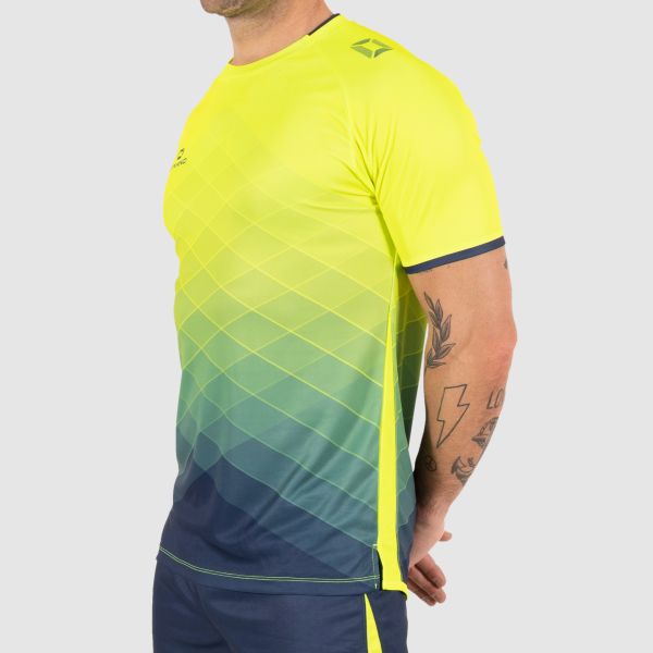 Altius Shirt - Lime-Dark Denim