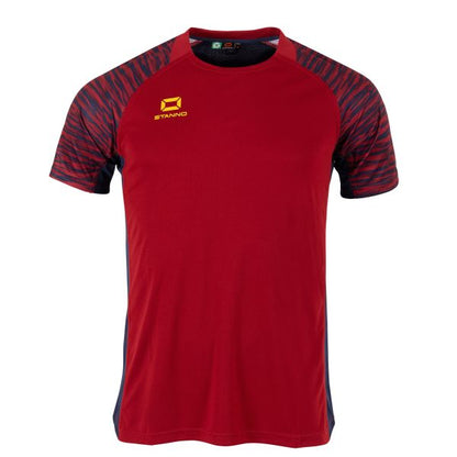 Bolt T-Shirt - Dark Red-Navy