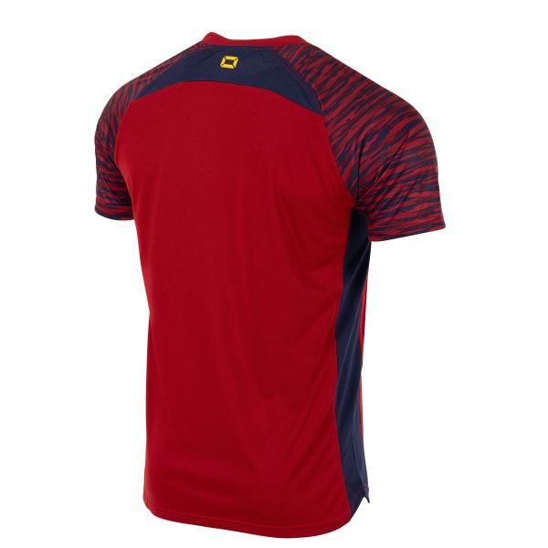 Bolt T-Shirt - Dark Red-Navy