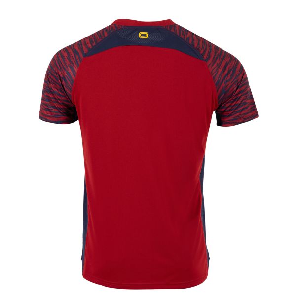 Bolt T-Shirt - Dark Red-Navy