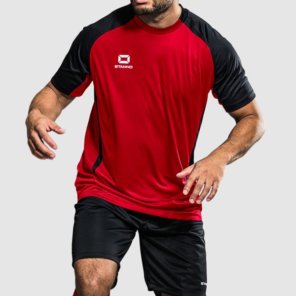 Stadio T-Shirt - Red-Black
