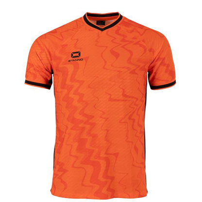 Wave Shirt - Orange-Black