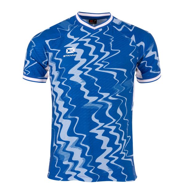 Wave Shirt - Royal-White