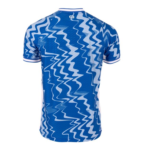 Wave Shirt - Royal-White