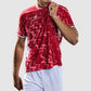 Wave Shirt - Red-White
