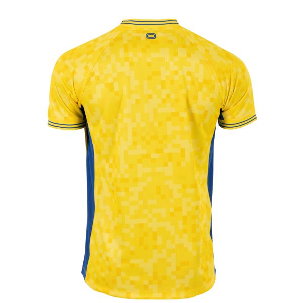 Pixel Shirt - Yellow-Royal