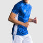 Pixel Shirt - Royal-White