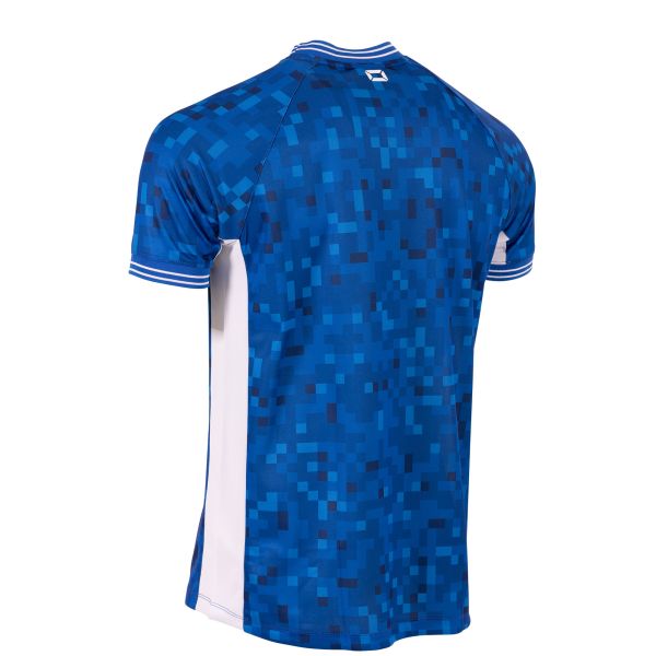 Pixel Shirt - Royal-White