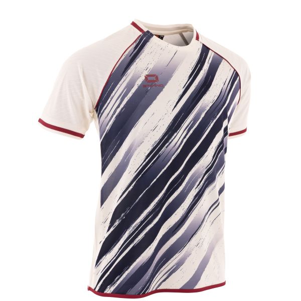 Blade Shirt - Cream-Navy-Burgundy