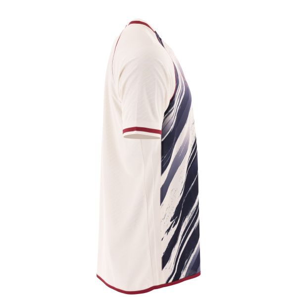 Blade Shirt - Cream-Navy-Burgundy