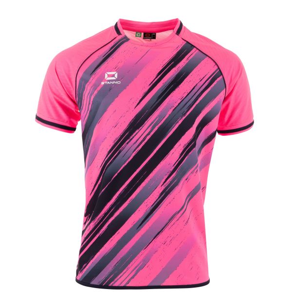 Blade Shirt - Neon Pink-Navy