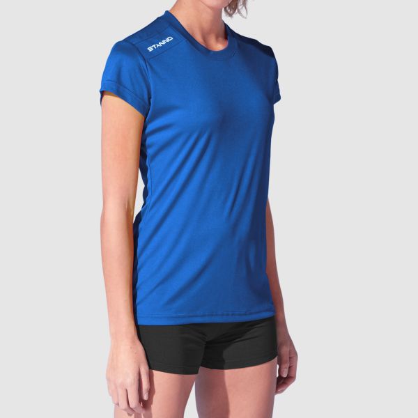 Field T-shirt SS Ladies - Royal