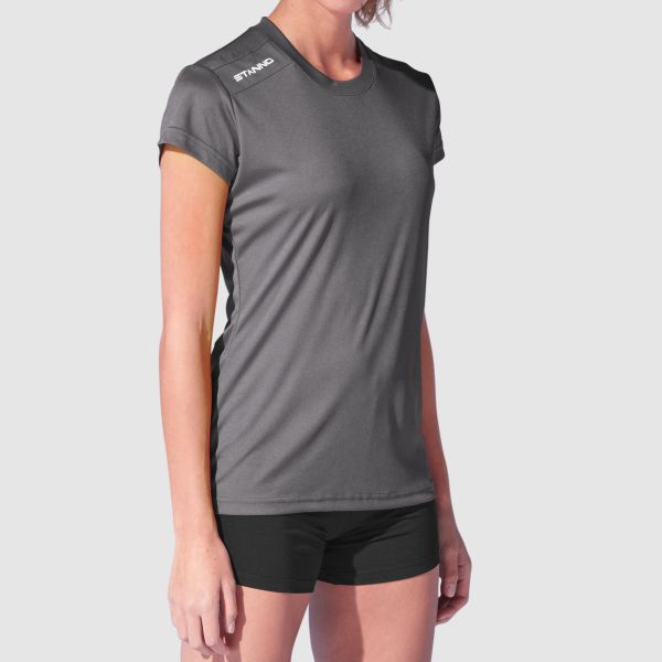 Field T-shirt SS Ladies - Grey