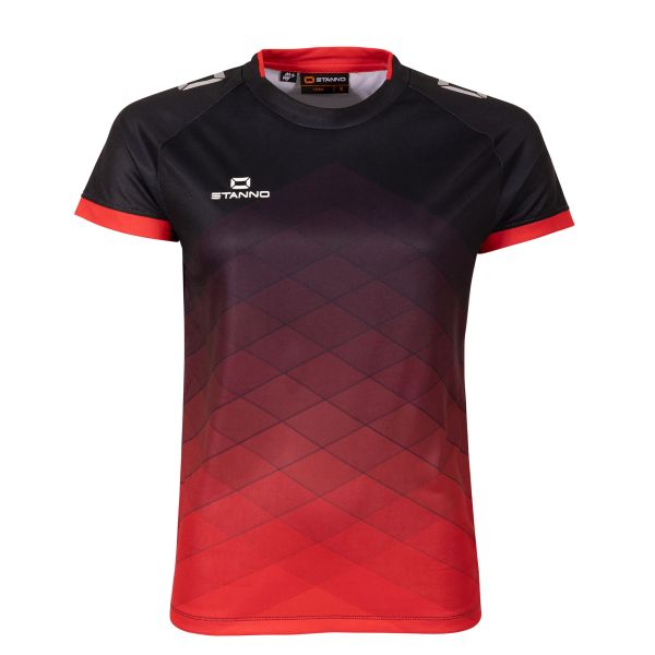 Altius Shirt Ladies - Black-Red