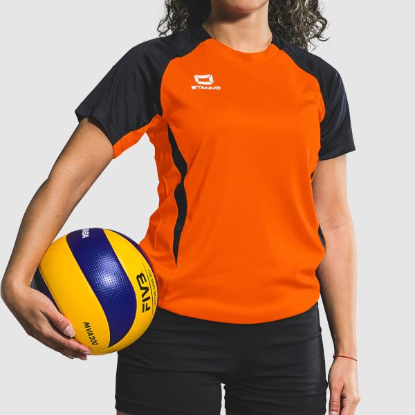 Stadio T-Shirt Ladies - Orange-Black