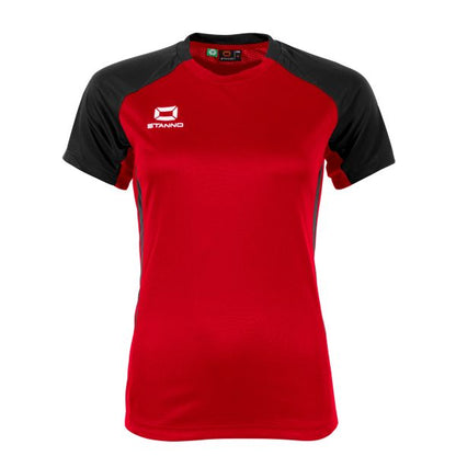 Stadio T-Shirt Ladies - Red-Black