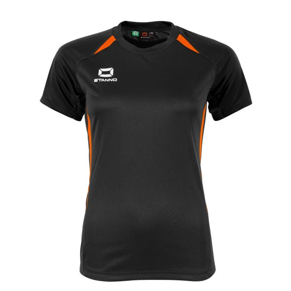 Stadio T-Shirt Ladies - Black-Orange