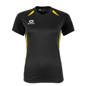 Stadio T-Shirt Ladies - Black-Yellow