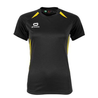 Stadio T-Shirt Ladies - Black-Yellow