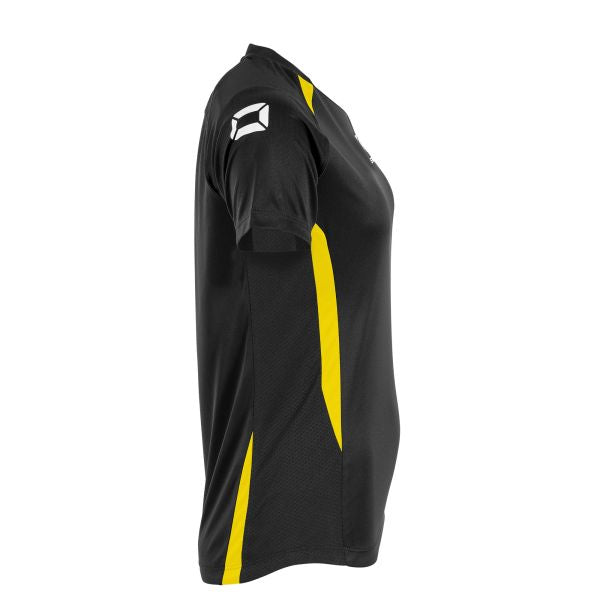 Stadio T-Shirt Ladies - Black-Yellow