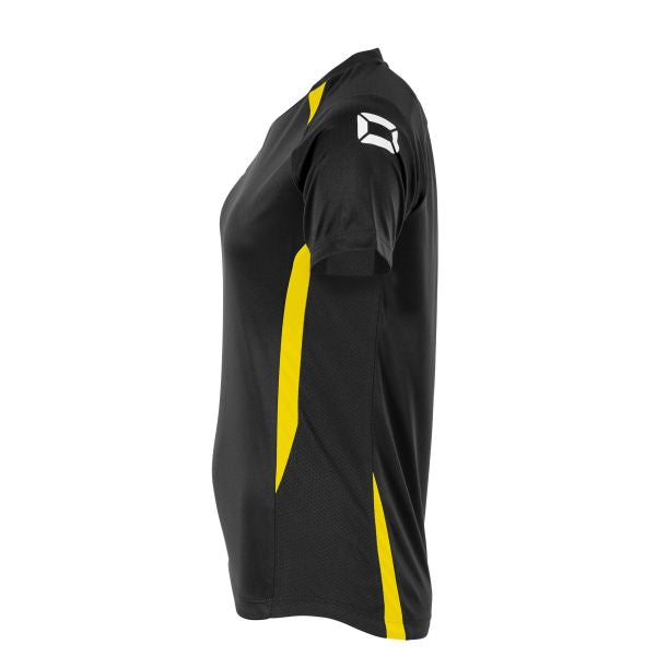 Stadio T-Shirt Ladies - Black-Yellow