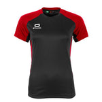 Stadio T-Shirt Ladies - Black-Red
