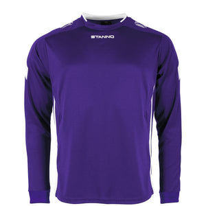 Drive Match Shirt LS - Purple-White