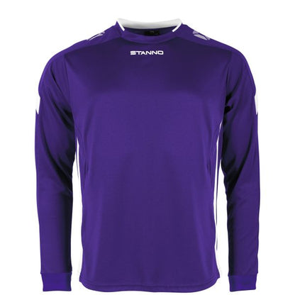 Drive Match Shirt LS - Purple-White