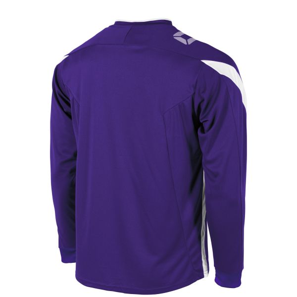 Drive Match Shirt LS - Purple-White