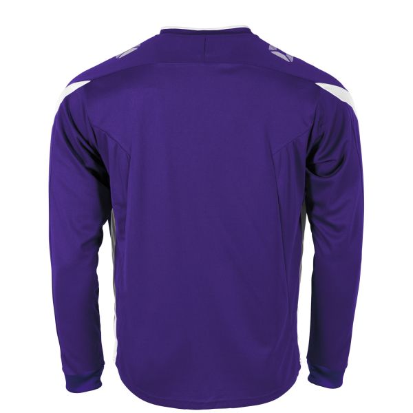 Drive Match Shirt LS - Purple-White