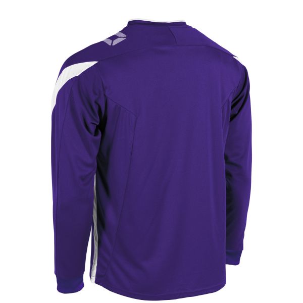 Drive Match Shirt LS - Purple-White