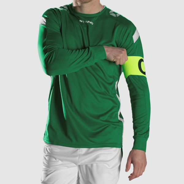 Drive Match Shirt LS - Green-White