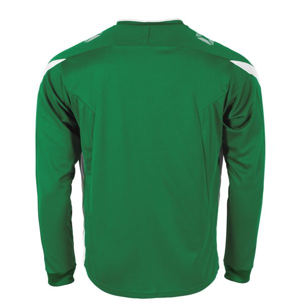 Drive Match Shirt LS - Green-White