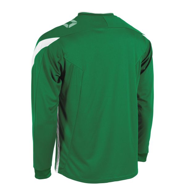 Drive Match Shirt LS - Green-White