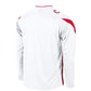 Drive Match Shirt LS - White-Red