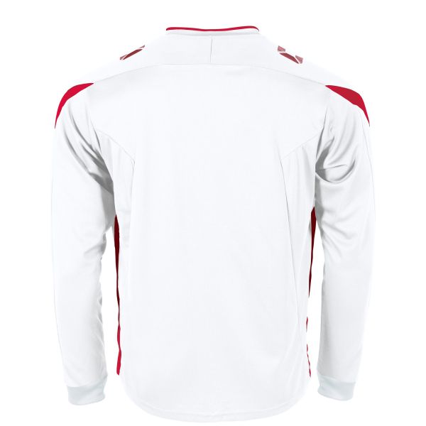 Drive Match Shirt LS - White-Red