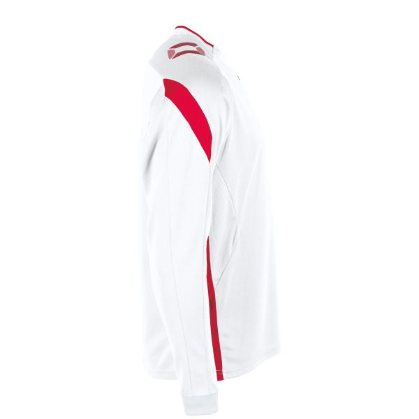 Drive Match Shirt LS - White-Red
