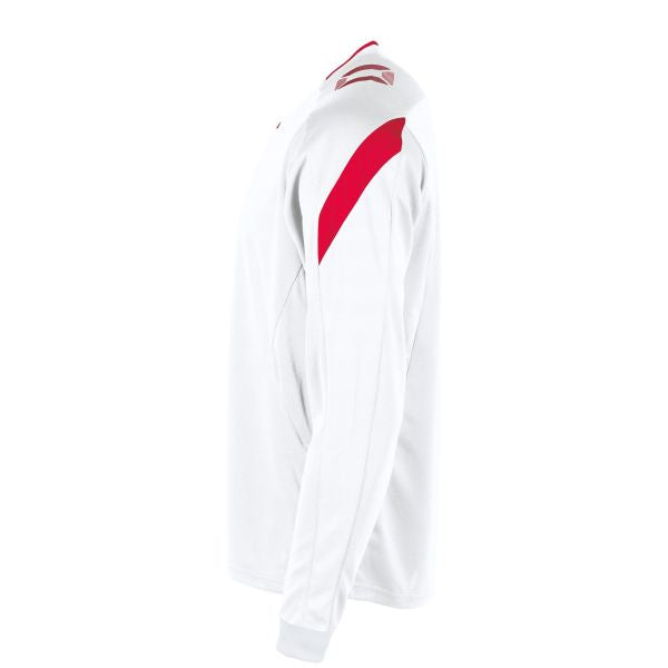 Drive Match Shirt LS - White-Red