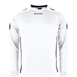 Drive Match Shirt LS - White-Black
