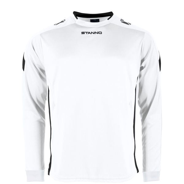 Drive Match Shirt LS - White-Black