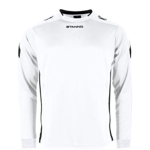 Drive Match Shirt LS - White-Black